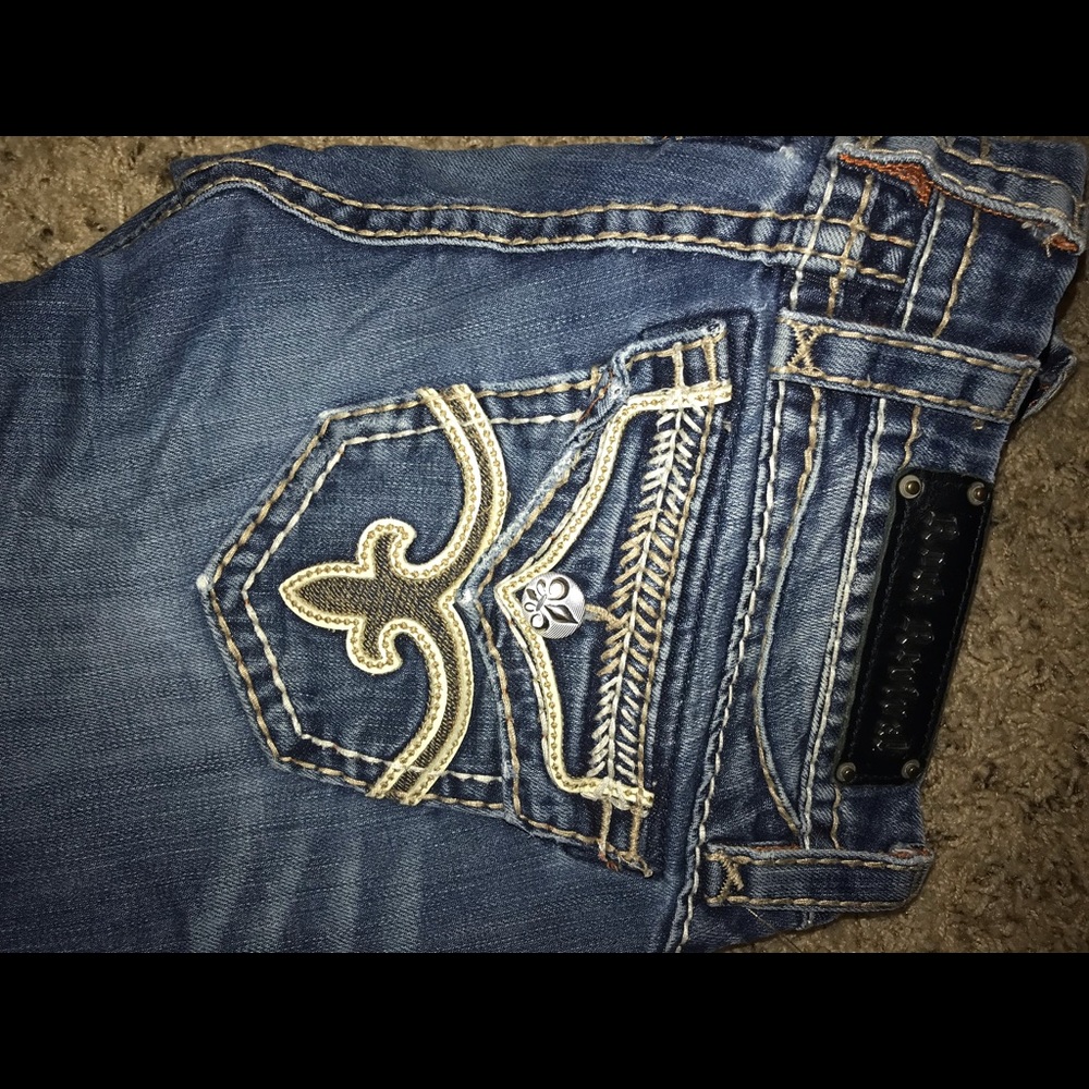 Rock Revival Buckle Jeans